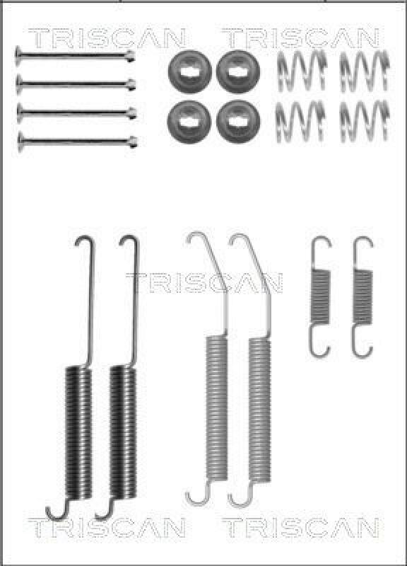 TRISCAN Accessory Kit, brake shoes