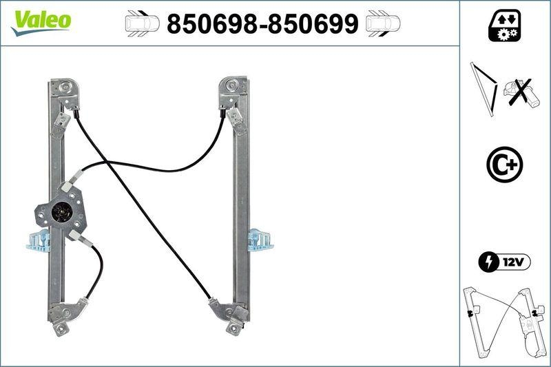 VALEO Fensterheber 850698