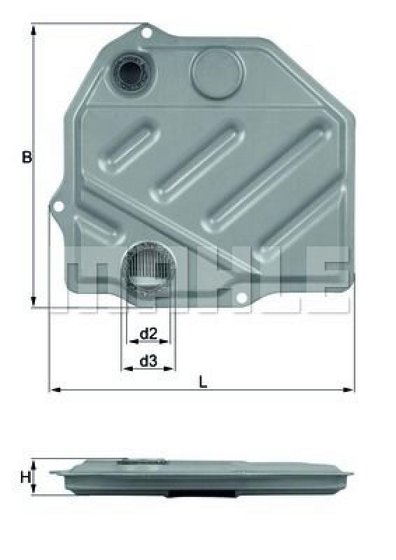 MAHLE Hydraulikfilter, Automatikgetriebe