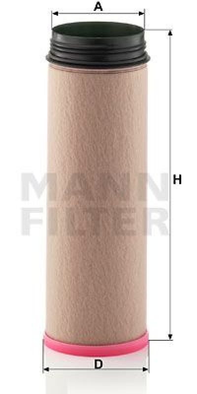 MANN-FILTER Secondary Air Filter NLG Piclon
