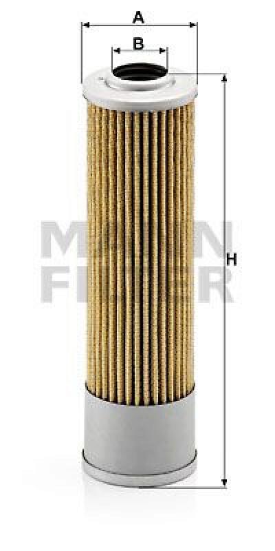 MANN-FILTER Filter, operating hydraulics