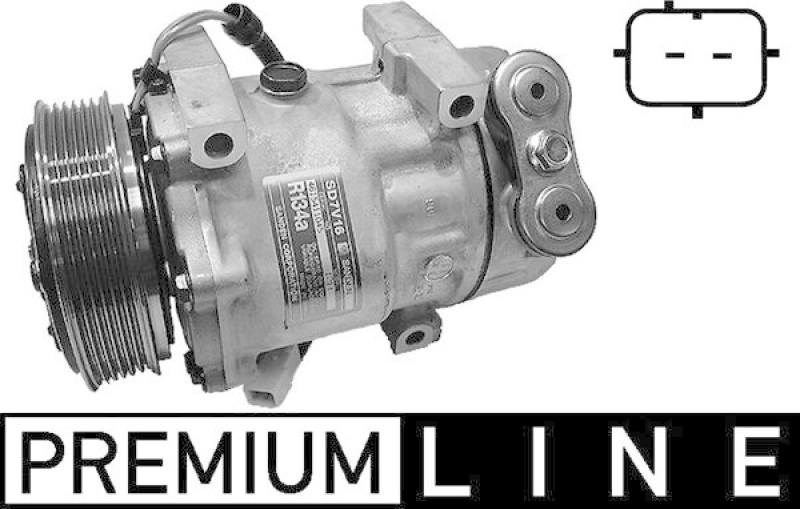 MAHLE Kompressor, Klimaanlage BEHR *** PREMIUM LINE ***