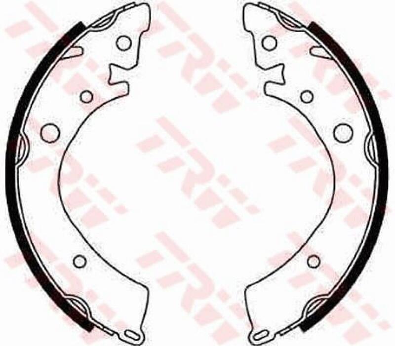 TRW Brake Shoe Set