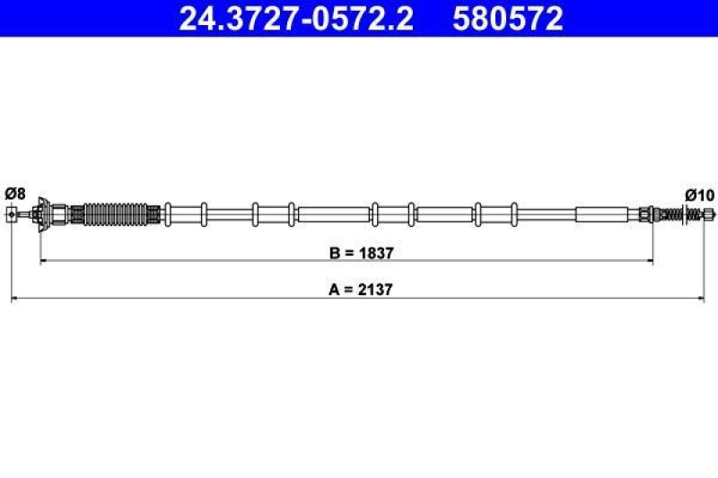 ATE Cable, parking brake