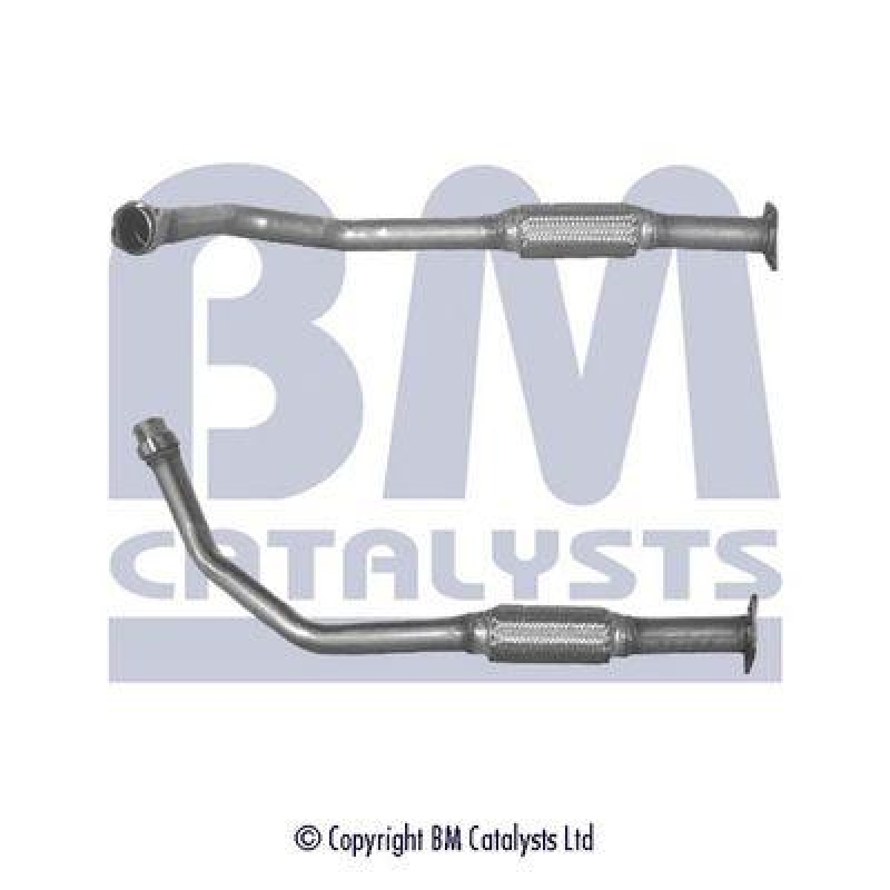 BM Catalysts Abgasrohr Auspuffanlage Vorne passend f&uuml;r Ssangyong Musso 2.9 BM70397