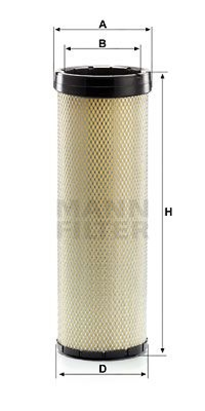 MANN-FILTER Secondary Air Filter