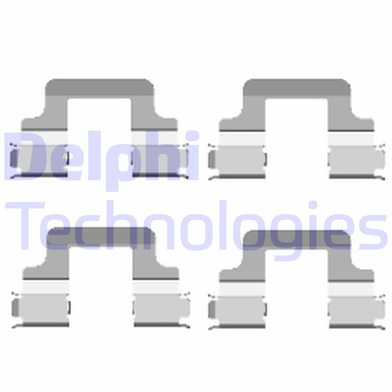 DELPHI Accessory Kit, disc brake pad