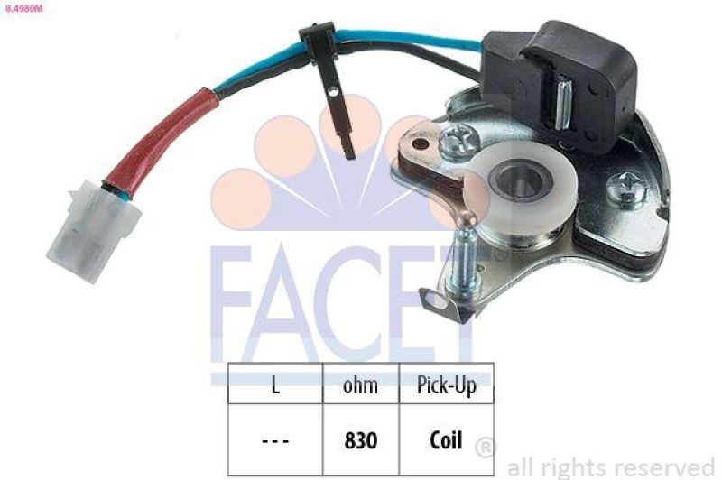 FACET Sensor, ignition pulse Made in Italy - OE Equivalent