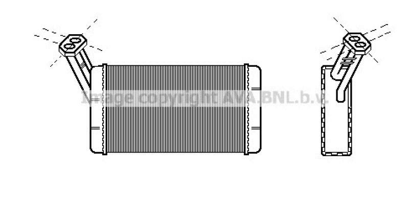 AVA QUALITY COOLING Heat Exchanger, interior heating