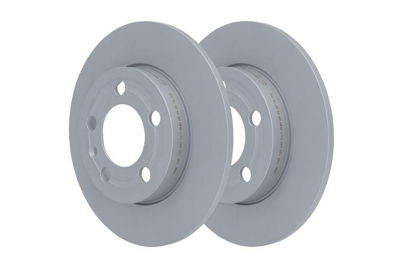 ATE Bremsscheiben 239mm + Bremsbel&auml;ge Hinten passend f&uuml;r VW Bora 1 ...