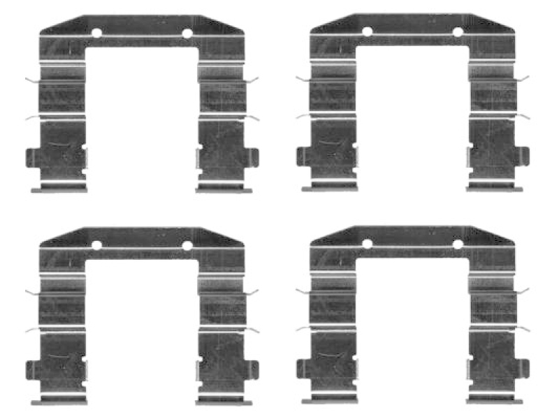 TEXTAR Zubeh&ouml;rsatz, Scheibenbremsbelag 82548700