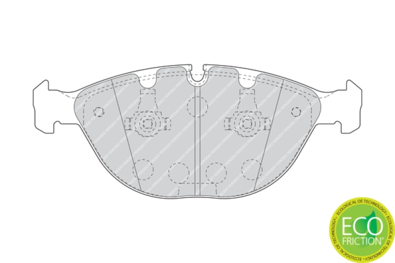 FERODO Bremsbelagsatz, Scheibenbremse PREMIER ECO FRICTION