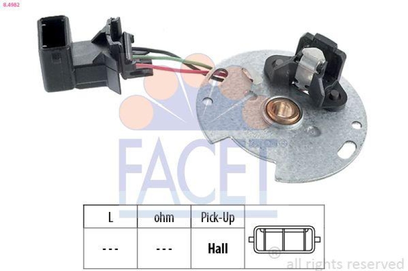 FACET Sensor, Zündimpuls Made in Italy - OE Equivalent