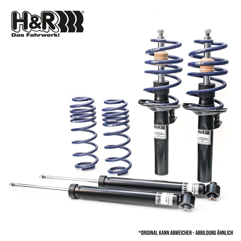 H&R Spezialfedern Fahrwerkssatz, Federn/D&auml;mpfer Cup-Kit Komfortfahrwerk 41877-2