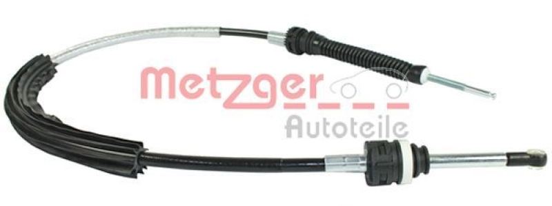 METZGER Cable Pull, manual transmission