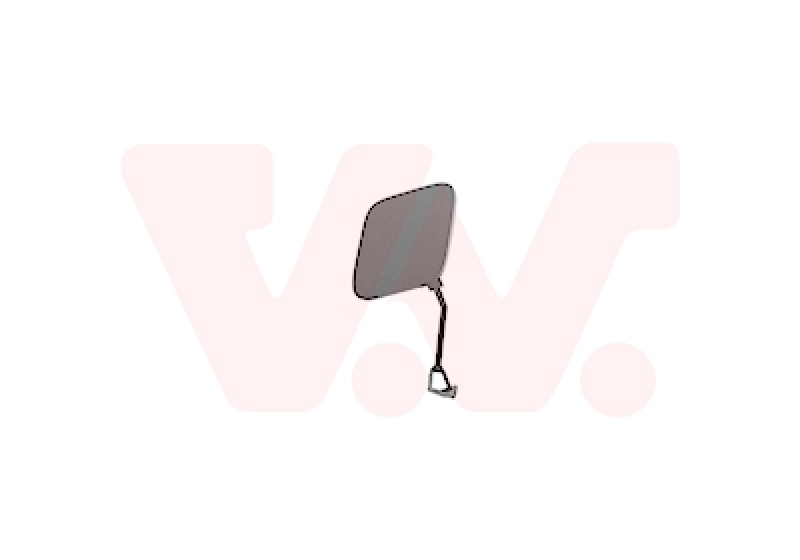 VAN WEZEL Flap, tow hook