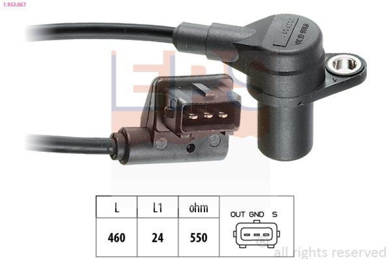 EPS Impulsgeber, Kurbelwelle Made in Italy - OE Equivalent