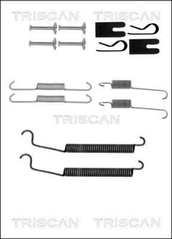 TRISCAN Accessory Kit, brake shoes