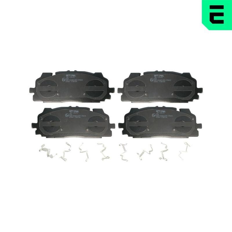 OPTIMAL Brake Pad Set, disc brake