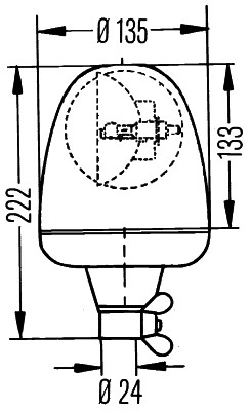 HELLA Rundumkennleuchte Rotaflex