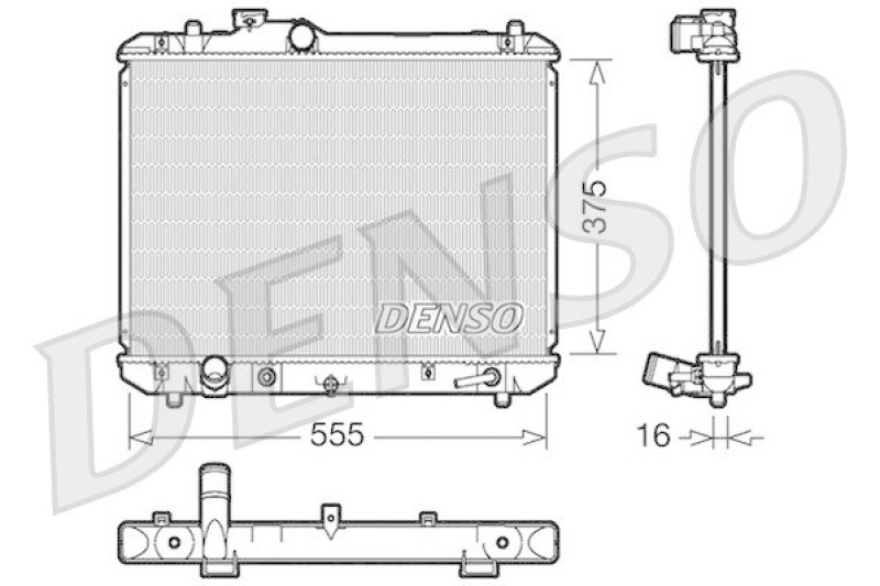 DENSO Kühler, Motorkühlung