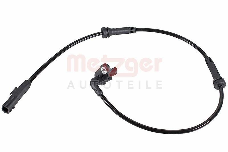 METZGER Sensor, Raddrehzahl ORIGINAL ERSATZTEIL GREENPARTS 09001604