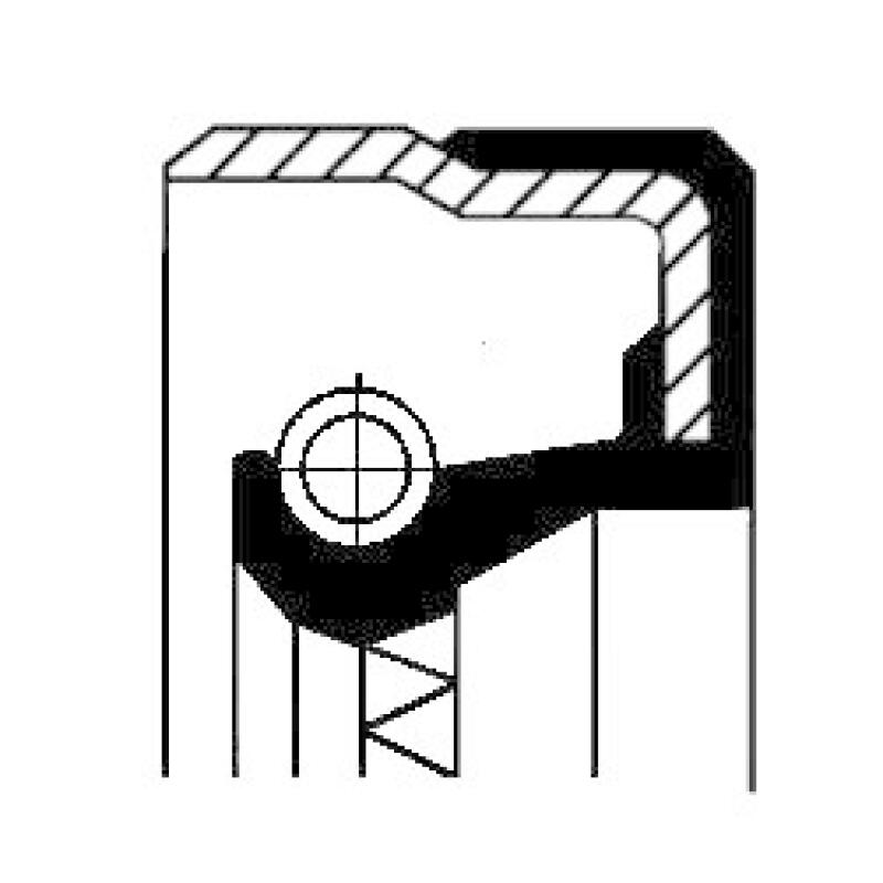 CORTECO Wellendichtring, Differential