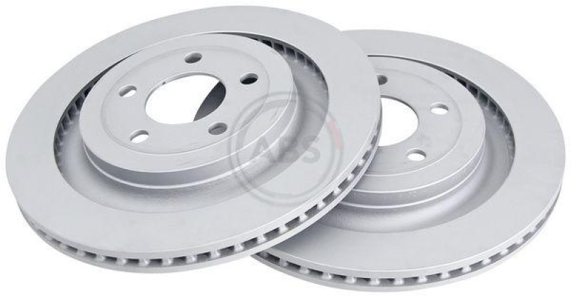 2x Brake Disc COATED