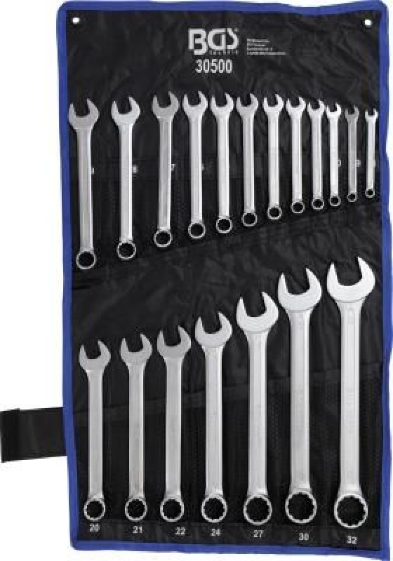 BGS Spanner Set, ring / open ended
