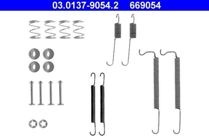 ATE Accessory Kit, brake shoes