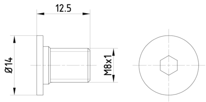 HELLA Schraube, Bremsscheibe