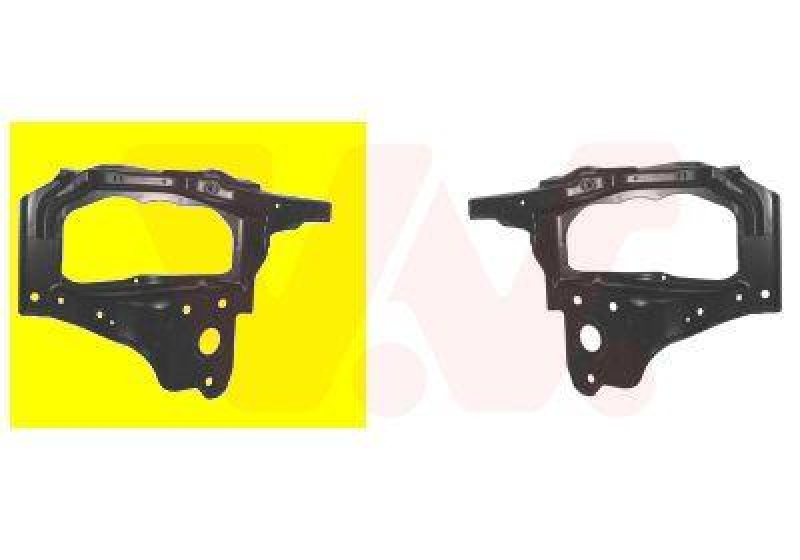 VAN WEZEL Headlight Base ** Equipart **