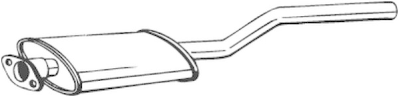 BOSAL Front Muffler