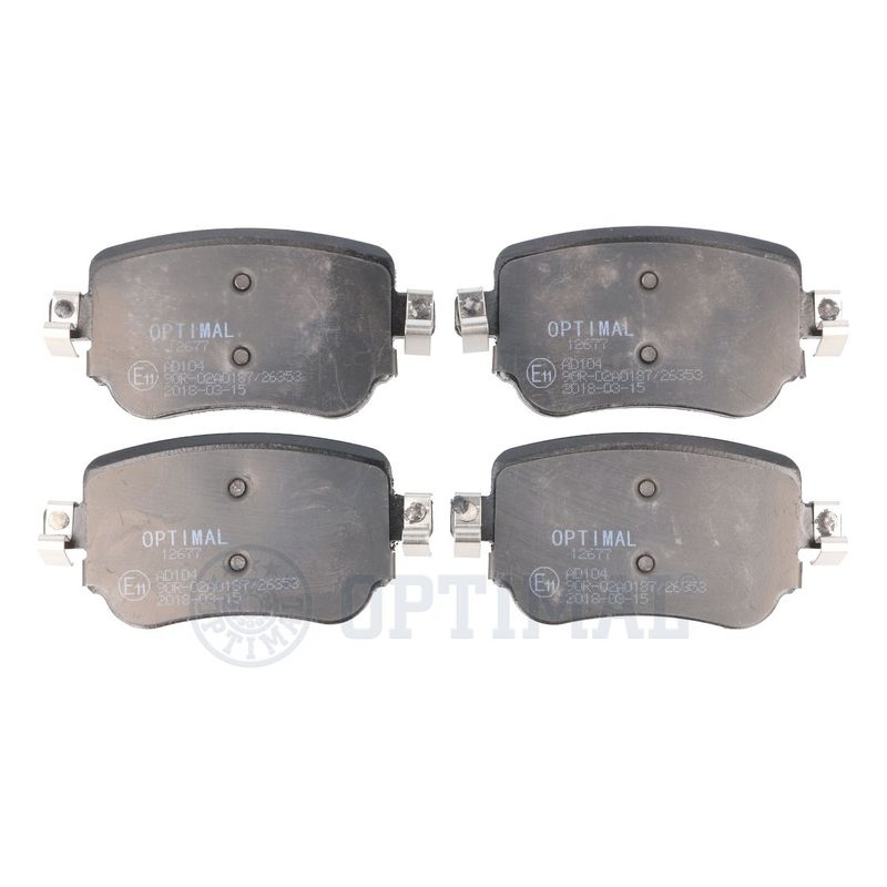 OPTIMAL Brake Pad Set, disc brake