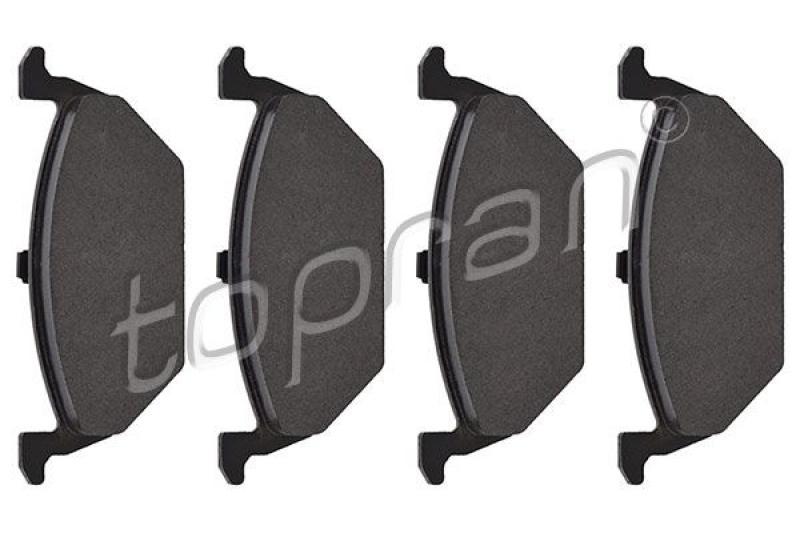 TOPRAN Bremsbelagsatz, Scheibenbremse 107085