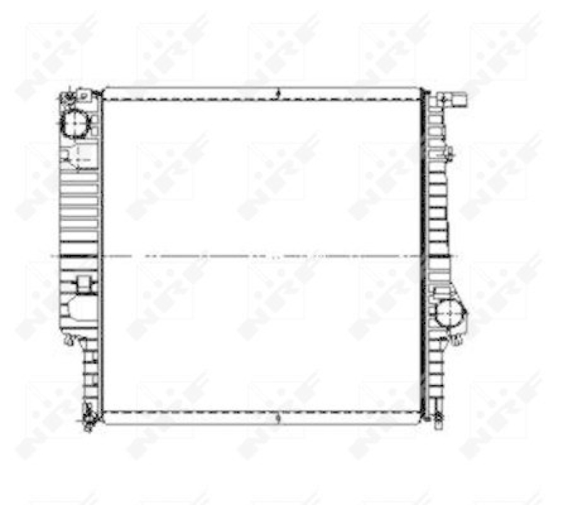 NRF Radiator, engine cooling