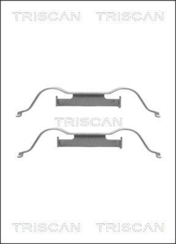 TRISCAN Accessory Kit, disc brake pad