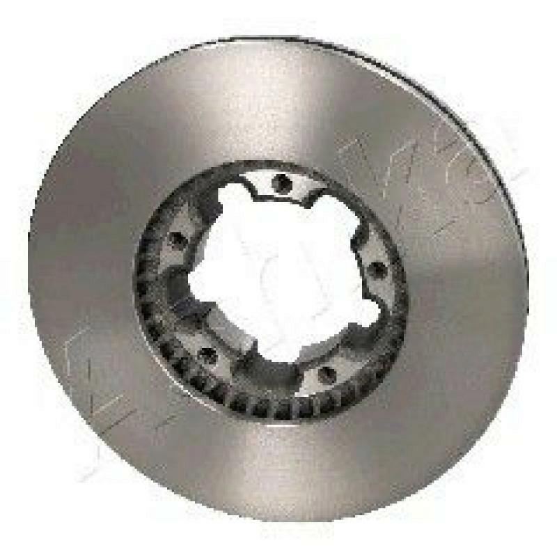 2x ASHIKA Brake Disc