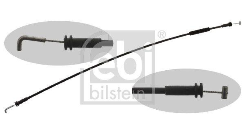 FEBI BILSTEIN Seilzug, Türentriegelung 40897