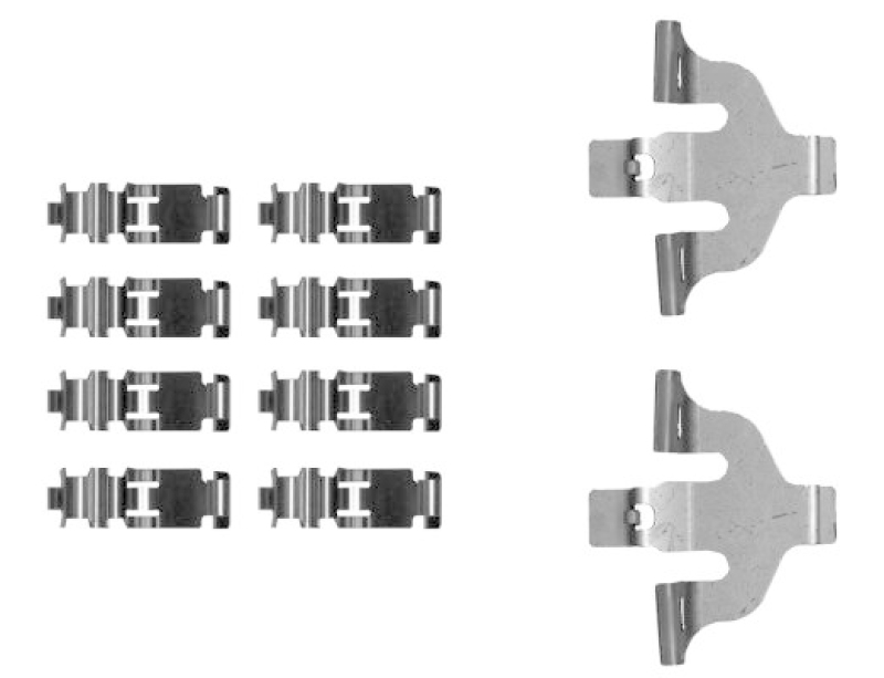 TEXTAR Accessory Kit, disc brake pad