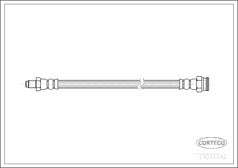 CORTECO Bremsschlauch