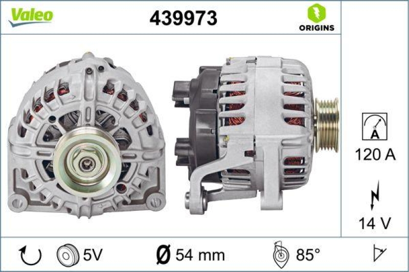 VALEO Generator VALEO ORIGINS NEW OE TECHNOLOGIE