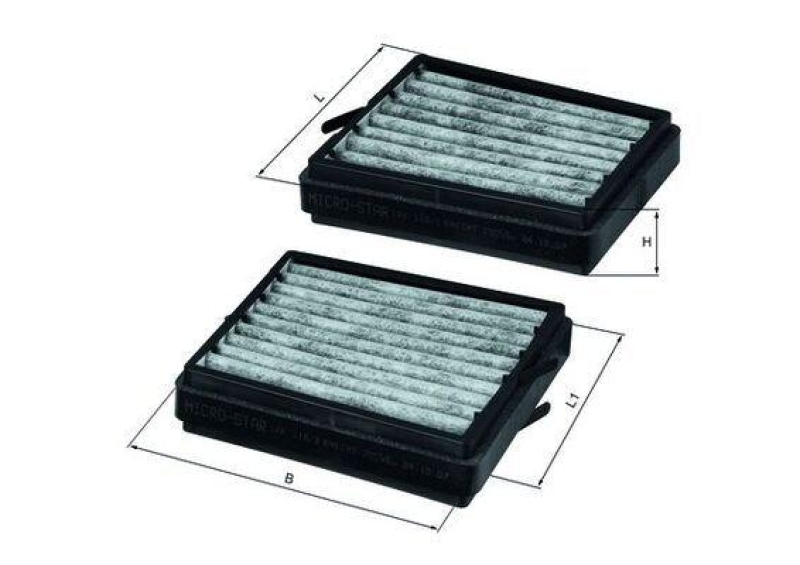 MAHLE ORIGINAL Filter, Innenraumluft