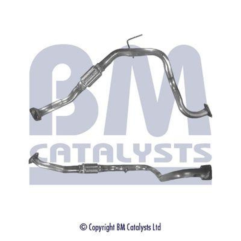 BM Catalysts Abgasrohr Auspuffanlage Vorne passend f&uuml;r Opel Campo 2.5 TD 4x4 BM70408