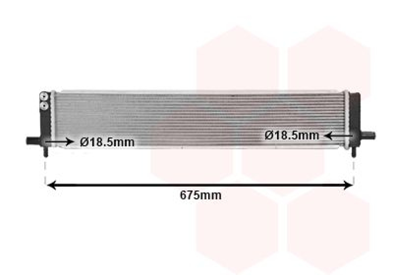 VAN WEZEL Kühler, Antriebsbatterie