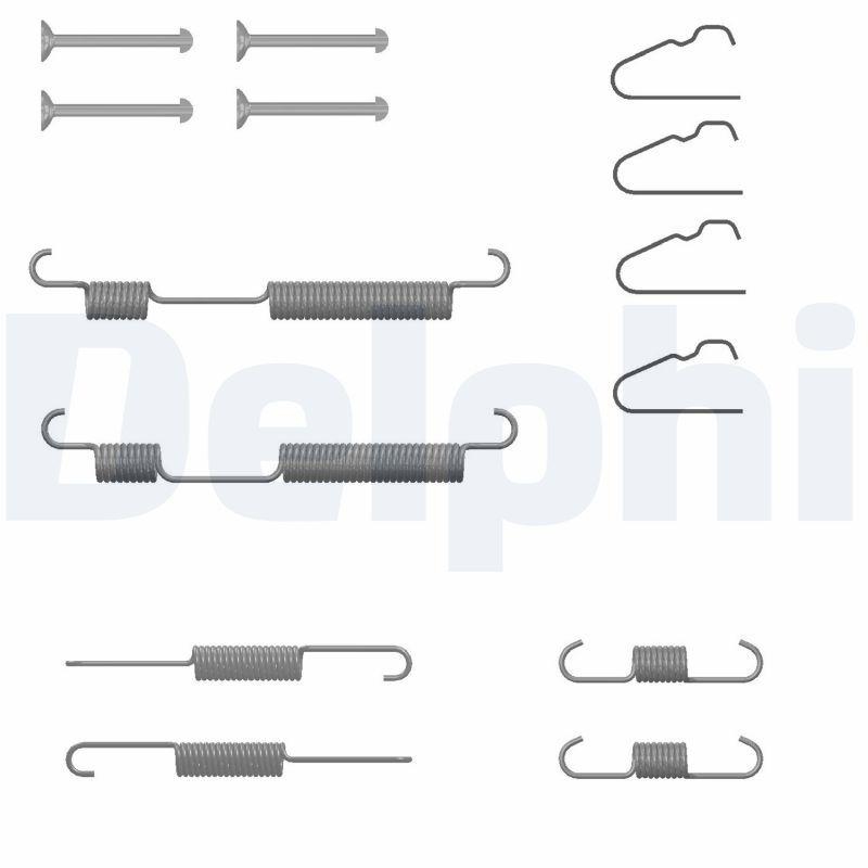 DELPHI Accessory Kit, brake shoes