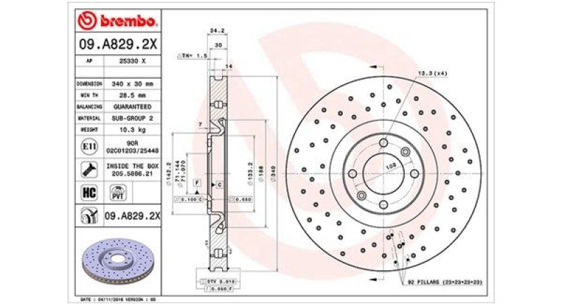MAGNETI MARELLI Bremsscheibe