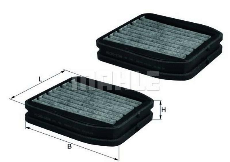 MAHLE ORIGINAL Filter, Innenraumluft