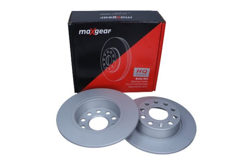 2x MAXGEAR Brake Disc