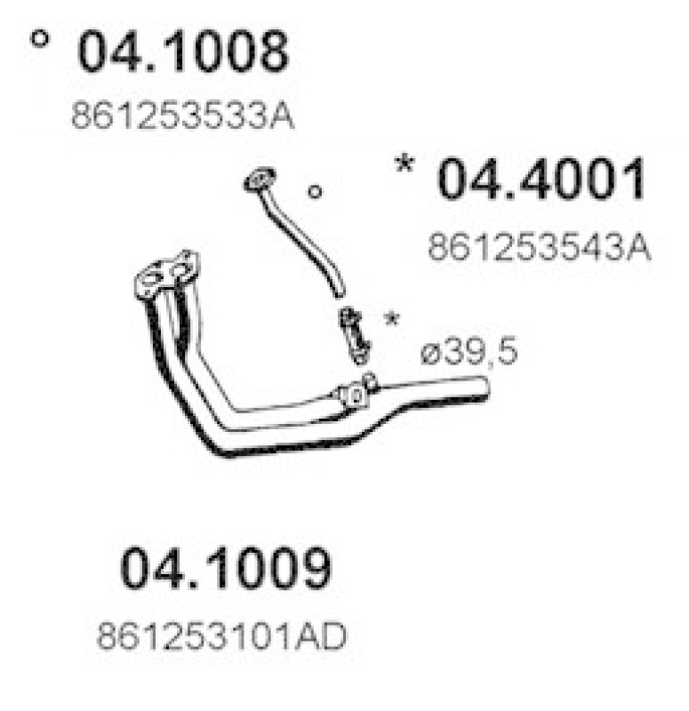 ASSO Exhaust Pipe